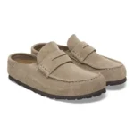BIRKENSTOCK Naples Wrapped Suede Leather Taupe - Image 2