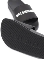Balenciaga Pool Slide Black White - Image 4