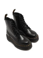 Dr. Martens Jadon Platform Boots Black Smooth Leather - Image 2