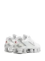 Nike Shox TL White Metallic Silver Max Orange - Image 2