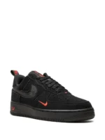 Nike Air Force 1 Low Multi-Swoosh Black Crimson - Image 2
