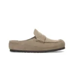 BIRKENSTOCK Naples Wrapped Suede Leather Taupe