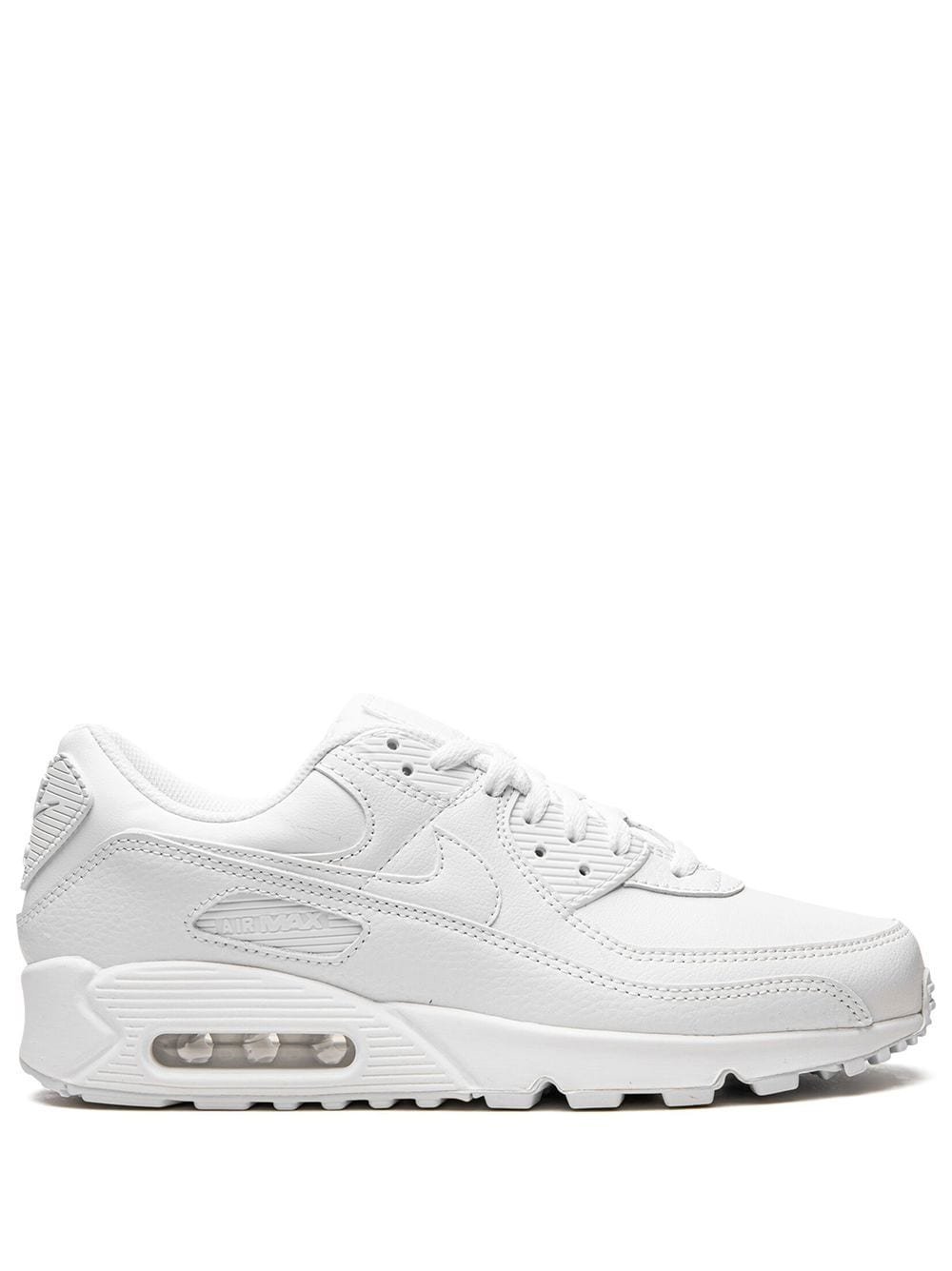 IMG_1871.jpeg Nike Air Max 90 Leather Triple White - Image 1