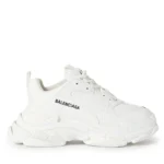 Balenciaga Triple S Synthetic Leather Triple White