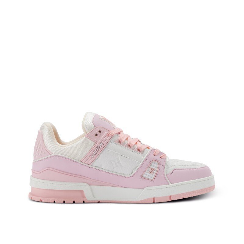 IMG_2148.jpeg Louis Vuitton LV Trainer Pink Rose - Image 1