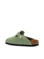 Birkenstock Boston Soft Footbed Suede Faded Khaki - Image 3