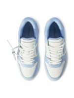 Off-White Out Of Office Calf Leather White Baby Blue - Image 4