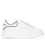 Alexander McQueen Oversized White Black Trim