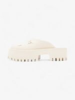 Gucci Elea perforated rubber platform mules - Image 3
