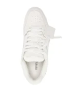 OFF-WHITE Out Of Office Calf Leather Triple White - Image 4