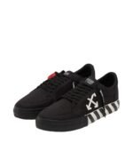 OFF-WHITE Vulcanized Low Canvas Black White - Image 2