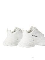 Balenciaga Triple S Synthetic Leather Triple White - Image 3