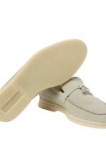 Loro Piana Summer Charms Walk Loafer Suede Deep Ice - Image 4