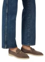 Loro Piana Summer Charms Walk Loafer Suede Rain Drops - Image 6