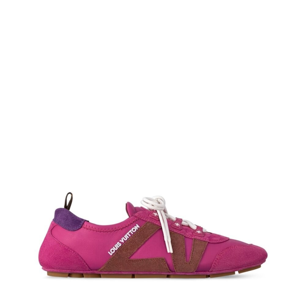 Photoroom_20250804_065640.jpg Louis Vuitton LV Sneakerina Fuchsia Pink - Image 1