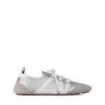Louis Vuitton LV Sneakerina Metallic Grained Silver