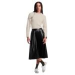 Louis Vuitton LV Sneakerina Metallic Grained Silver - Image 4