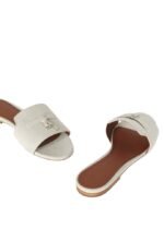 Loro Piana Summer Charms Sandal Pearl Powder - Image 5