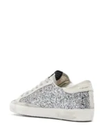 Golden Gosse Women's Super-Star in silver glitter ice-gray - Image 3