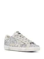 Golden Gosse Women's Super-Star in silver glitter ice-gray - Image 2