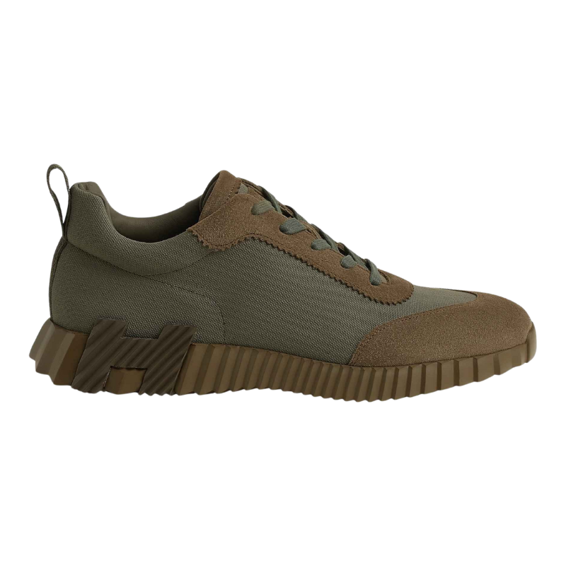 1_075e5c25-e050-4e5b-a7ca-31f9f7f817a0.png Hermes Bouncing sneaker vert toundra - Image 1