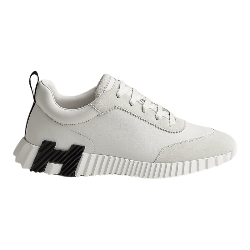 1_63a3e438-1773-4ac8-a990-799f4b2440c5.png Hermes Bouncing sneaker blanc - Image 1