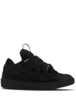 Lanvin Leather Curb Triple Black
