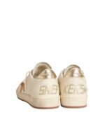 Golden Gosse Women’s Ball Star in white leather crystal star metallic - Image 4