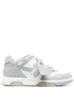 OFF-WHITE Out Of Office Low Grey White Off-White Heel Tab