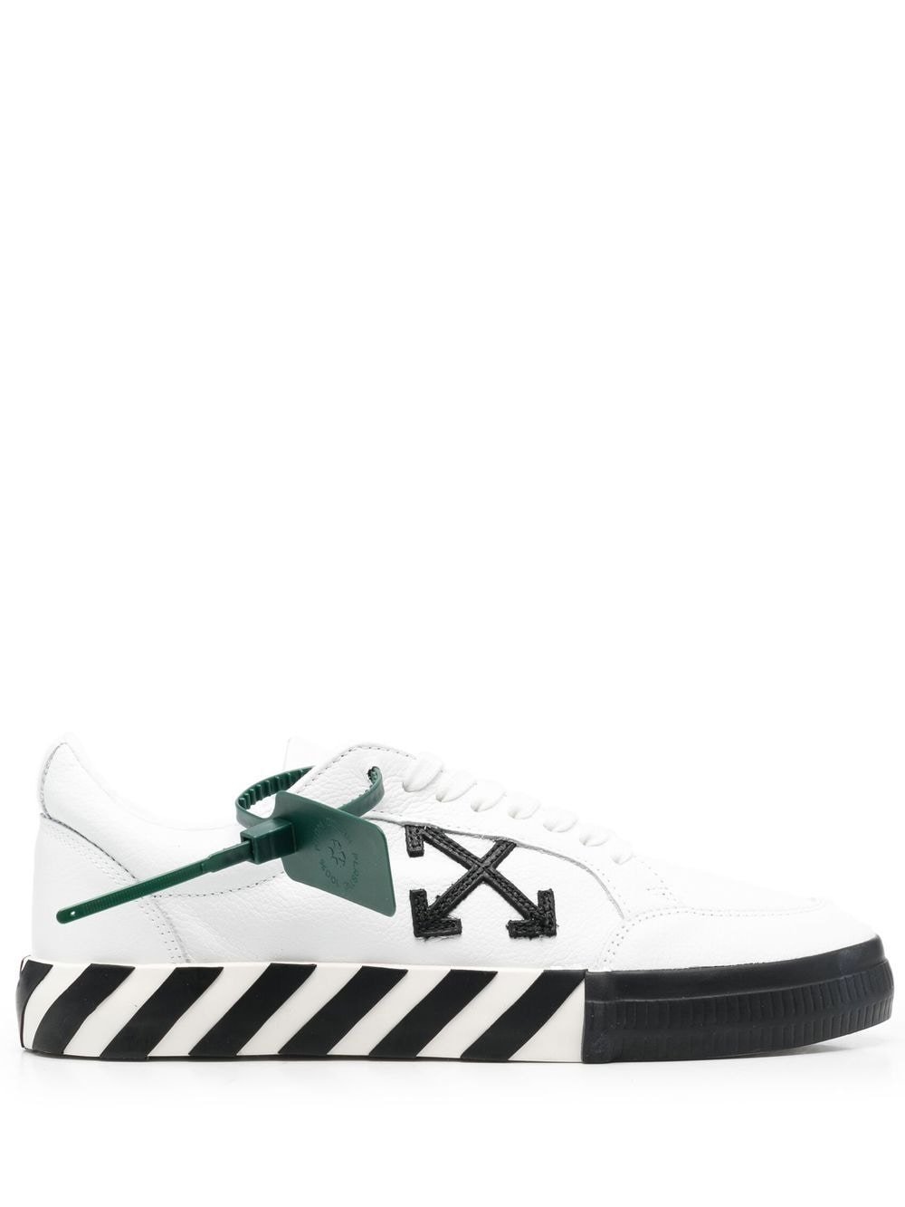 IMG_1532.jpeg OFF-WHITE Vulcanized Low Canvas White Black - Image 1
