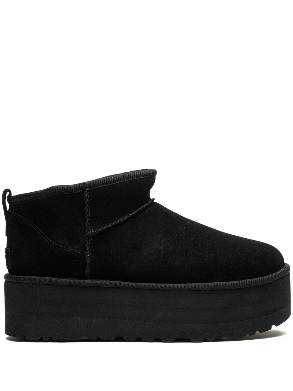 IMG_1555.jpeg UGG Classic Ultra Mini Platform Boot Black - Image 1