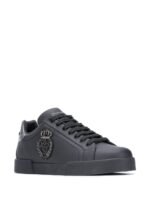 Dolce & Gabbana Portofino Crown Patch Black - Image 2