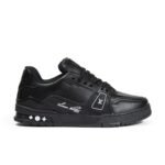 Louis Vuitton LV Trainer Black Wool
