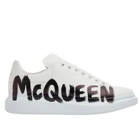 IMG_6455.jpeg.webp Alexander McQueen Oversized Graffiti White Black - Image 1