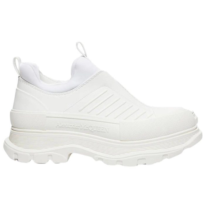 IMG_6466.jpeg Alexander McQueen Tread Slick Zip Up White - Image 1