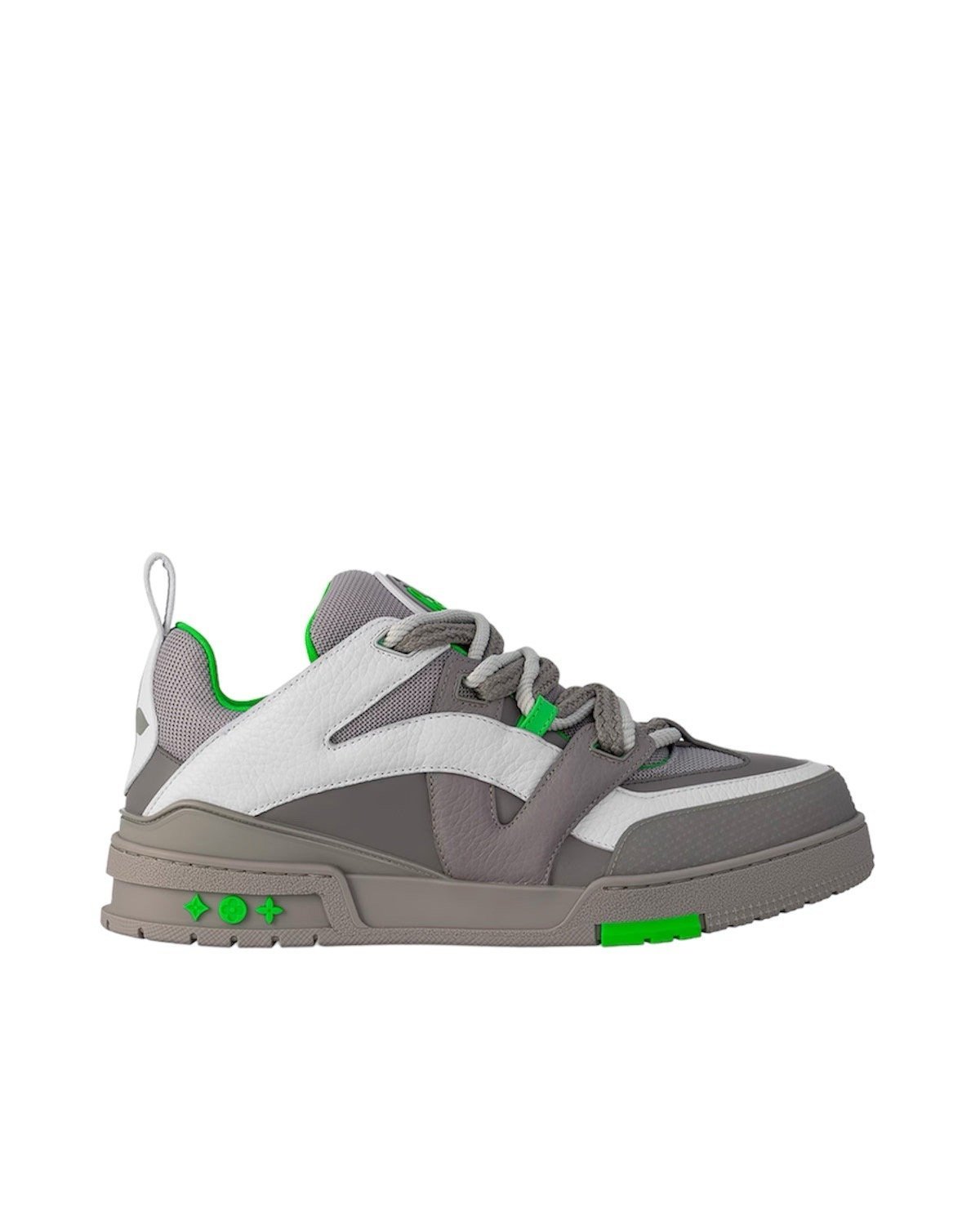 Photoroom_20240415_235215.jpeg Louis Vuitton LV Skate Sneaker Grey Green - Image 1