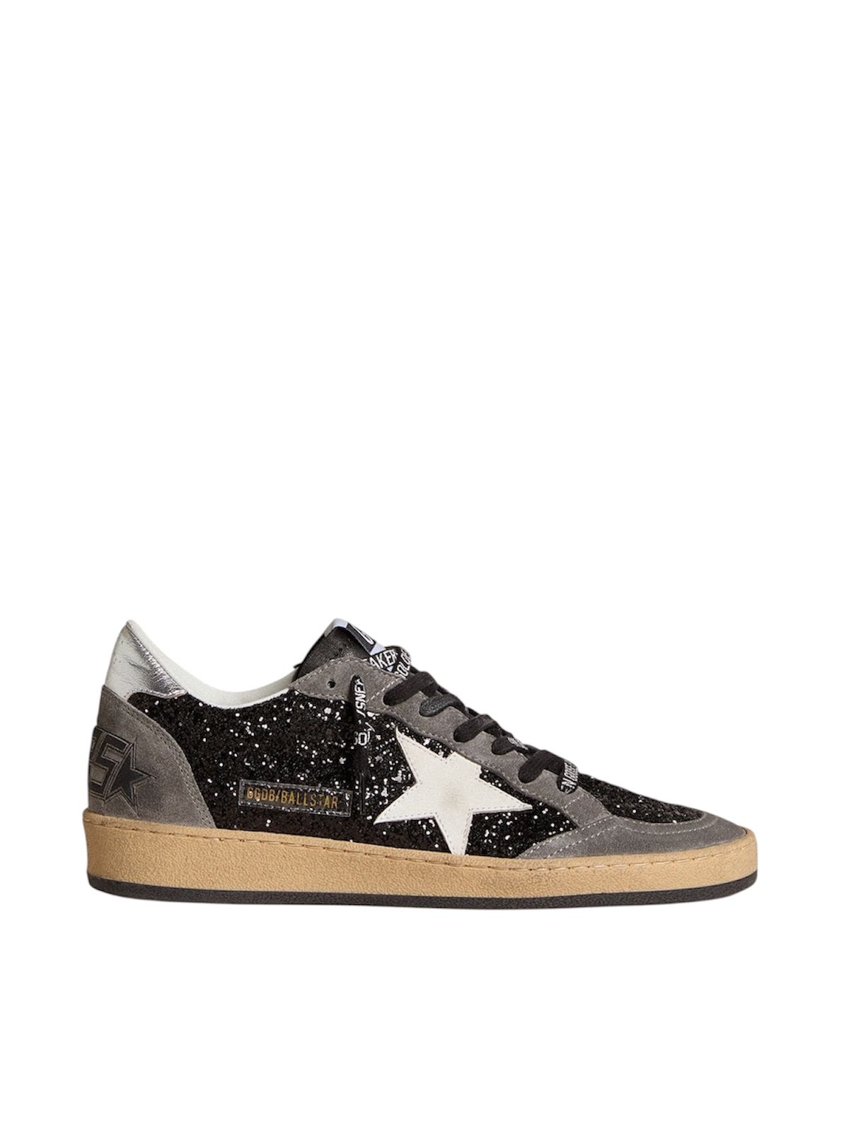 Photoroom_20260105_031549.jpeg Golden Goose Ball Star in glitter with leather star and metallic leather heel tab - Image 1