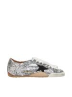 Golden Gosse True-Star silver sequins black star silver leather heel tab