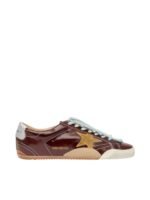 Golden Goose Star in burgundy naplak