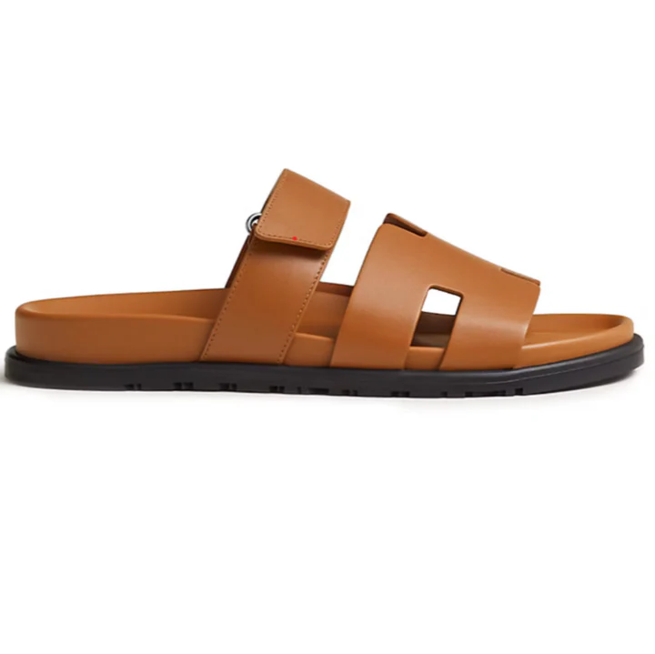 Screenshot_2025-08-11_003826.png.webp Hermes Chypre Sandal Brown Leather - Image 1
