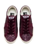 Golden Gosse BURGUNDY SUEDE STAR SUPER-STAR - Image 3