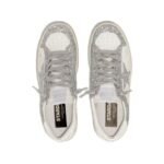 Golden Goose Baskets Stardan Cuir – Blanc Glitter - Image 2
