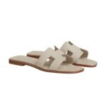 Hermes Oran Sandal Beige Nomade - Image 2