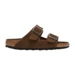 Birkenstock Arizona Soft Footbed Suede Leather Carafe Tonal