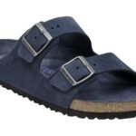 Birkenstock Arizona Soft Footbed Suede Leather New Navy Tonal - Image 4