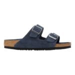 Birkenstock Arizona Soft Footbed Suede Leather New Navy Tonal