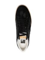 Golden Gosse Ball Star in Black glitter with suede - Image 4