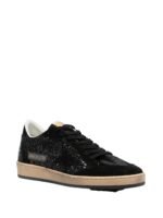 Golden Gosse Ball Star in Black glitter with suede - Image 2