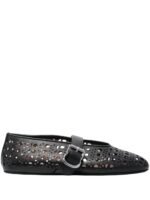 Alaïa Ballet Flats In Vienne Lambskin Black