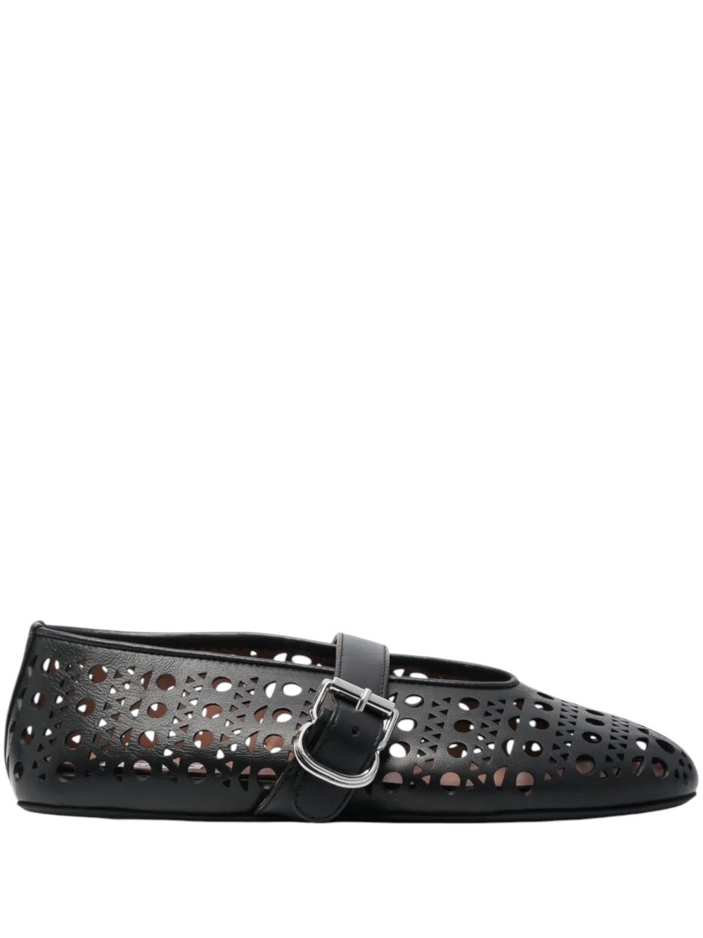 20474177_50426747_1000.jpg.jpg Alaïa Ballet Flats In Vienne Lambskin Black - Image 1